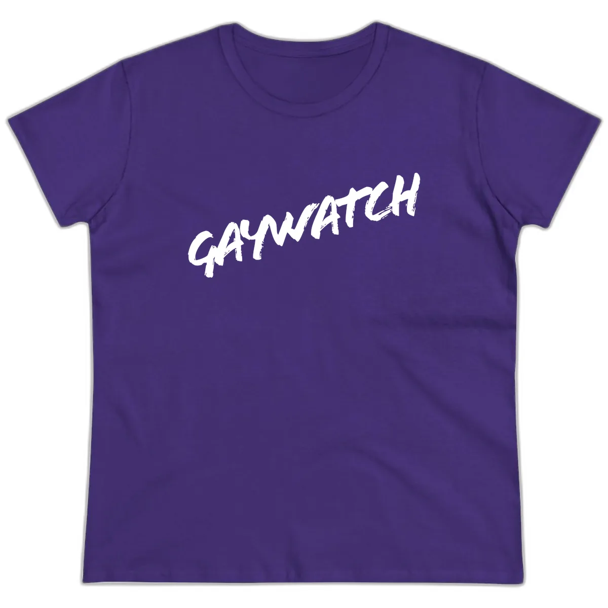 Growth Mindset Motivational Design Ladies Tee in Purple