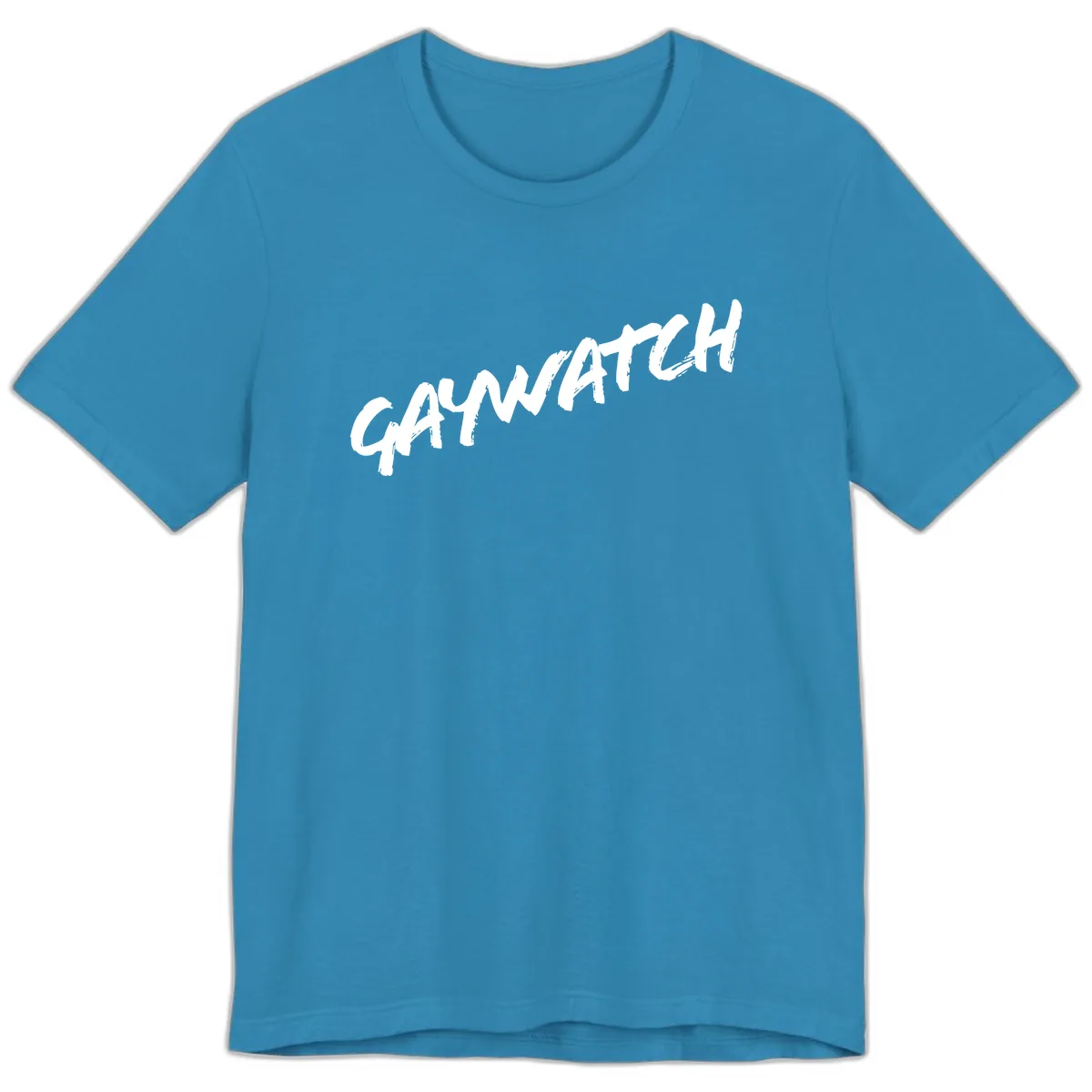 Growth Mindset Motivational Design Premium T-Shirt in Aqua