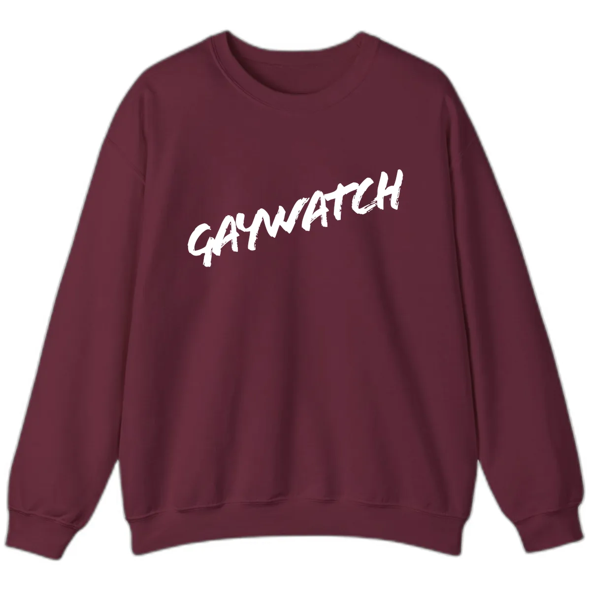 Growth Mindset Motivational Design Sweatshirt in Maroon