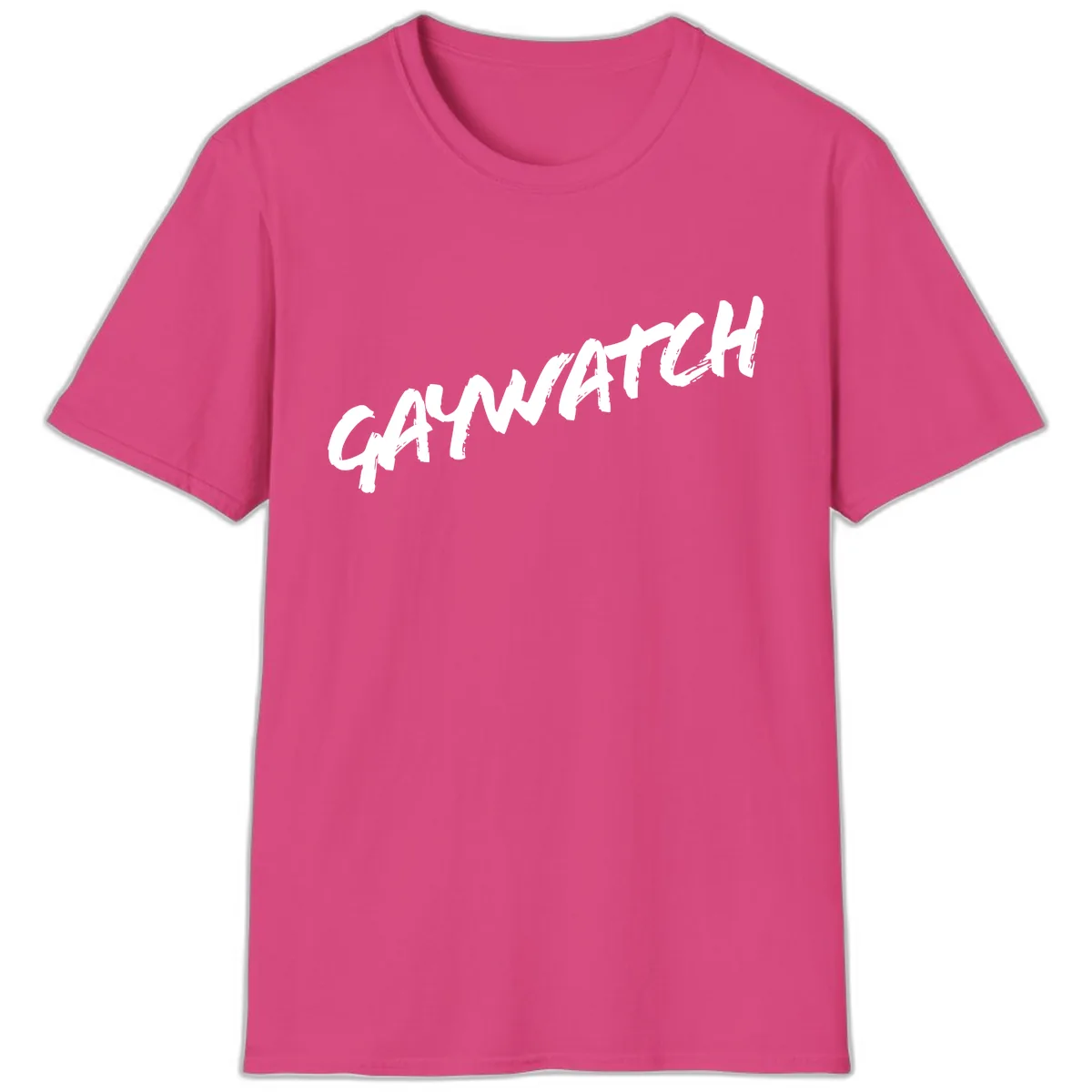 Growth Mindset Motivational Design T-Shirt in Heliconia