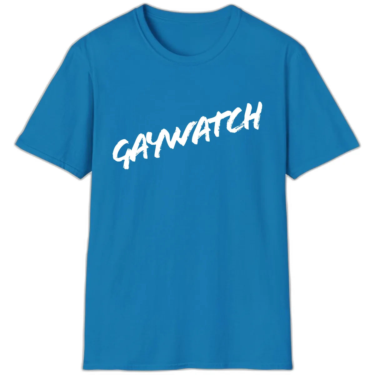Growth Mindset Motivational Design T-Shirt in Sapphire