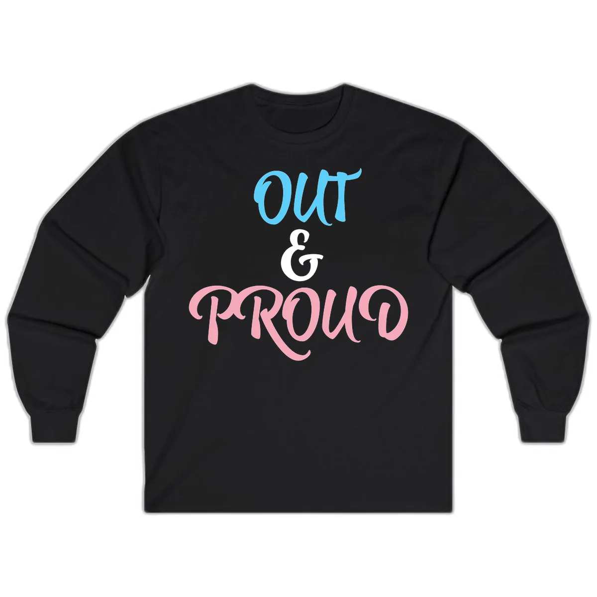 Out & Proud Long Sleeve in Black