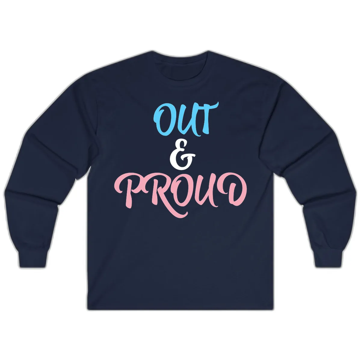 Out & Proud Long Sleeve in Navy