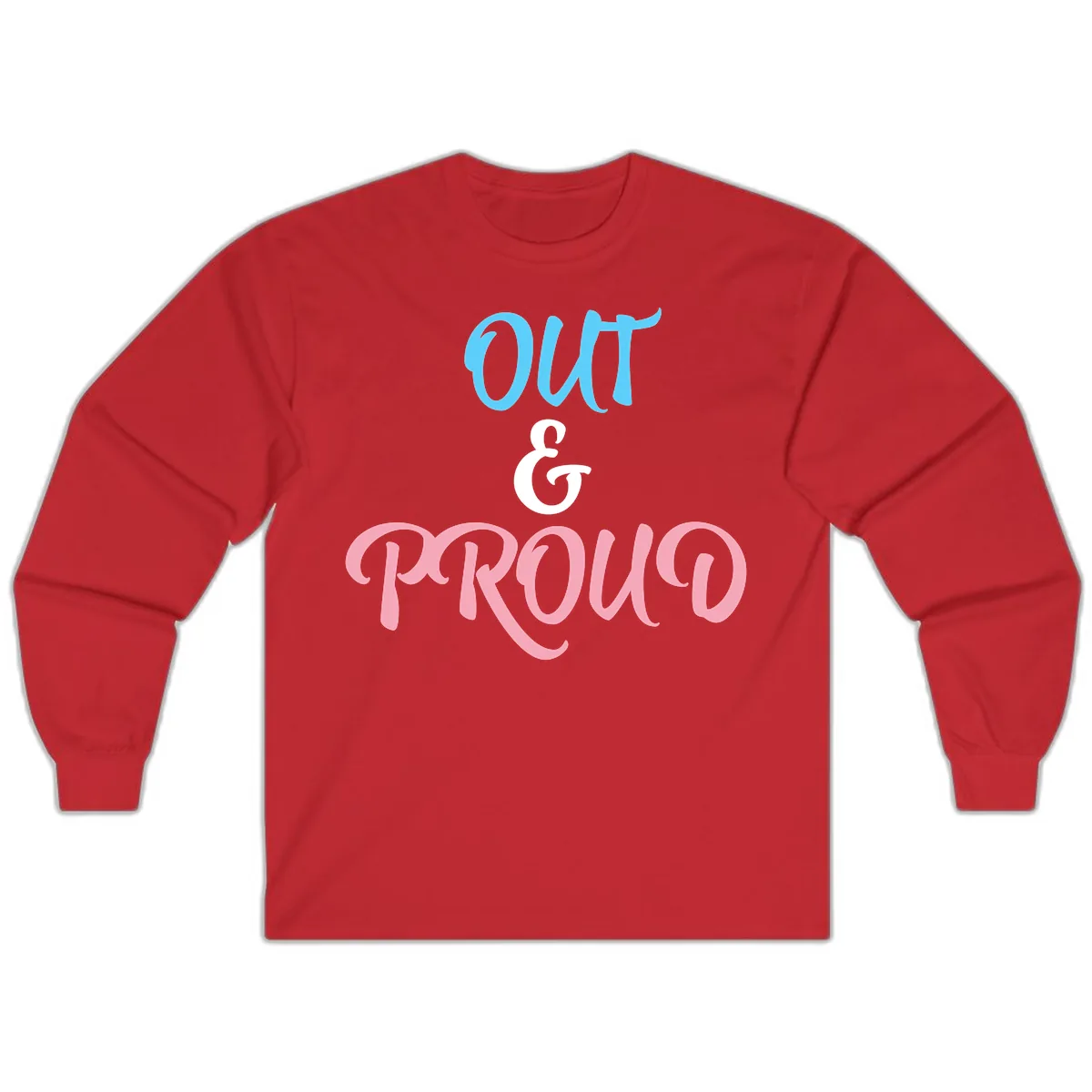 Out & Proud Long Sleeve in Red