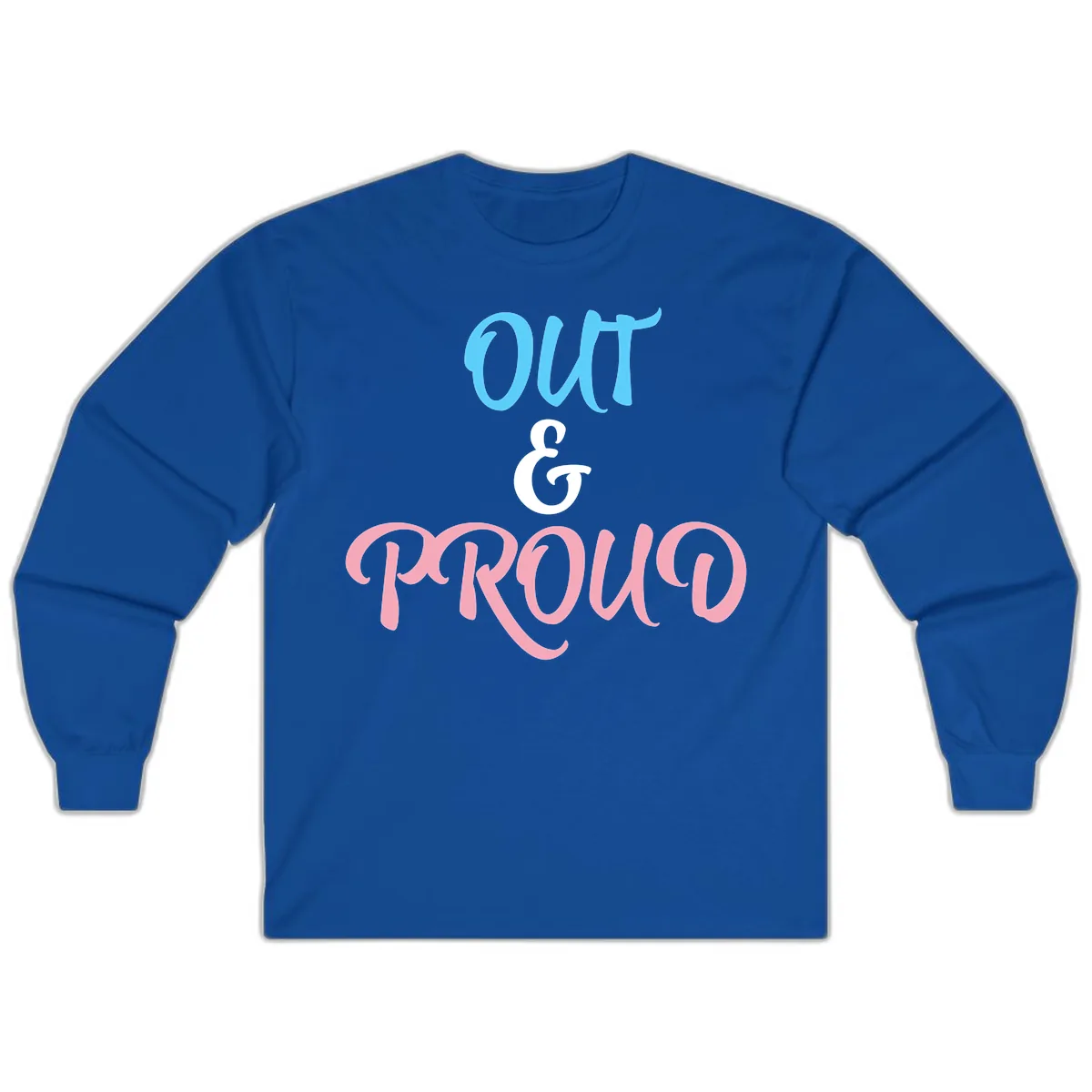 Out & Proud Long Sleeve in Royal