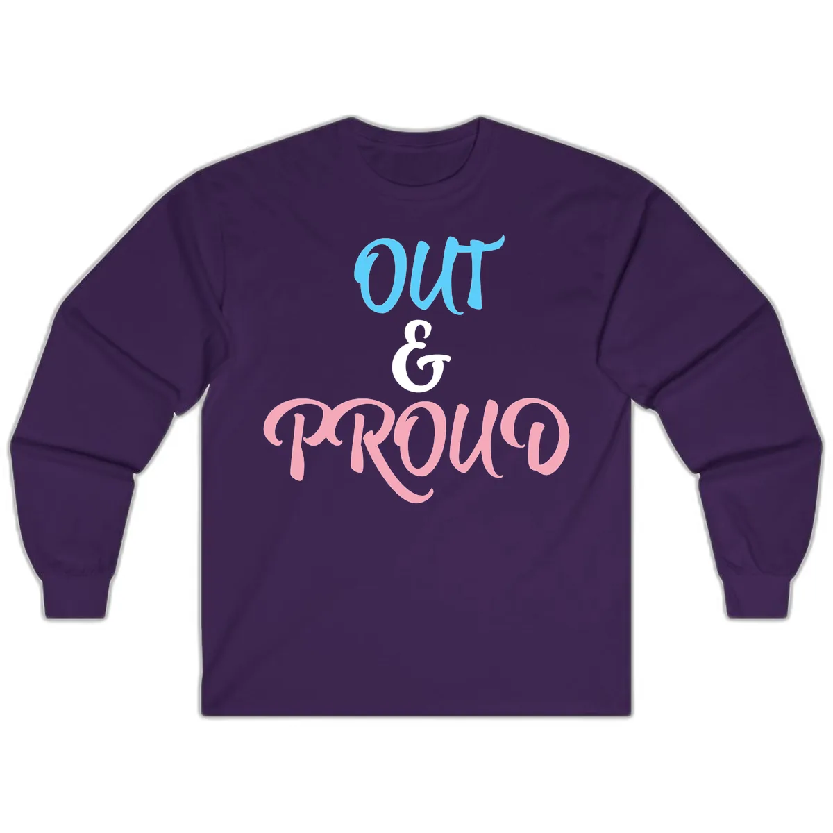 Out & Proud Long Sleeve in Purple