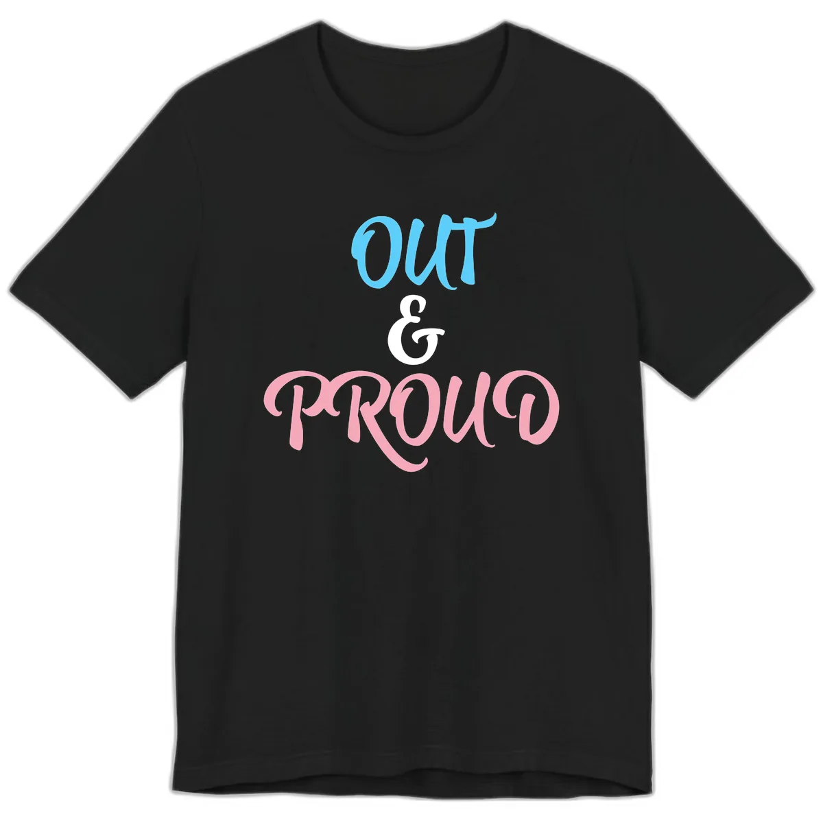 Out & Proud Premium T-Shirt in Black