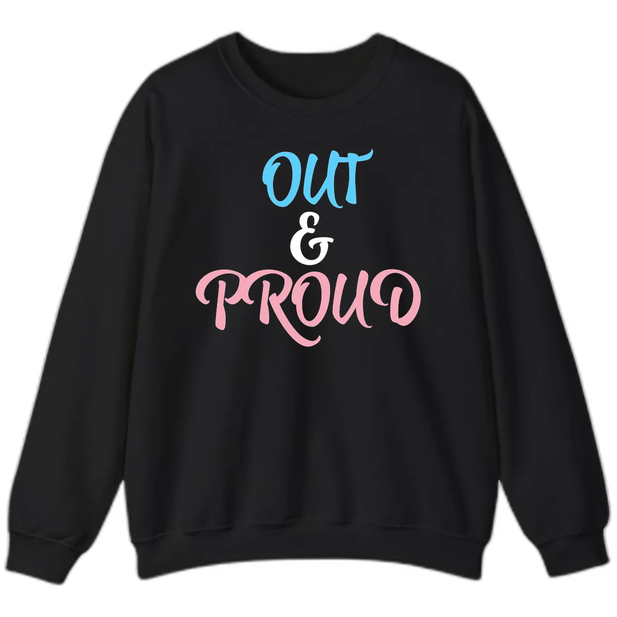 Out & Proud Sweatshirt in Black