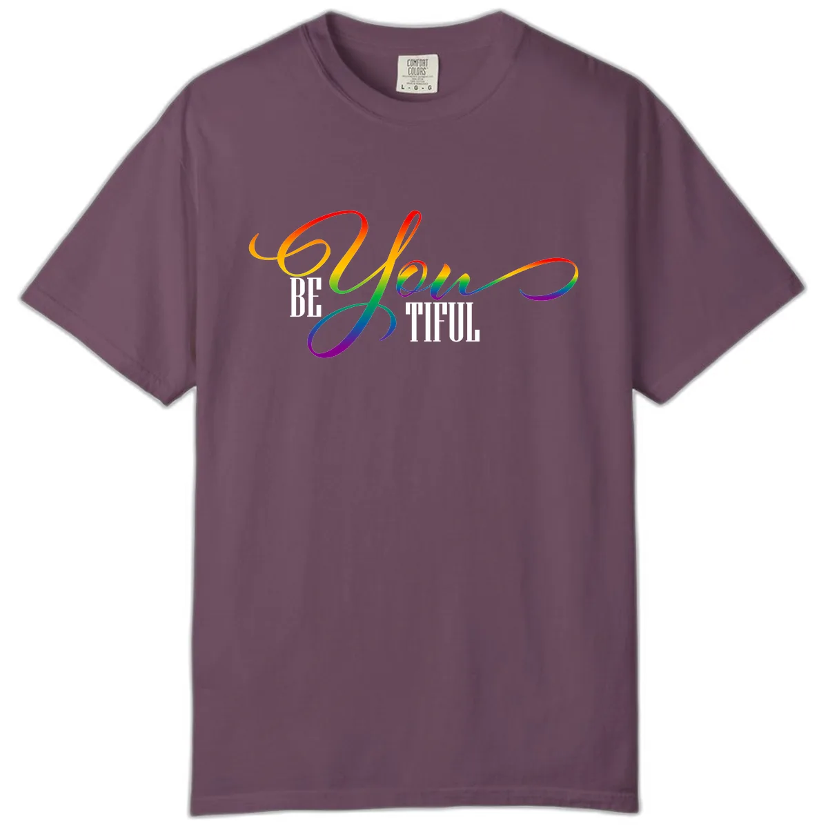Be You Colorful Pride Design Comfort Color in Berry