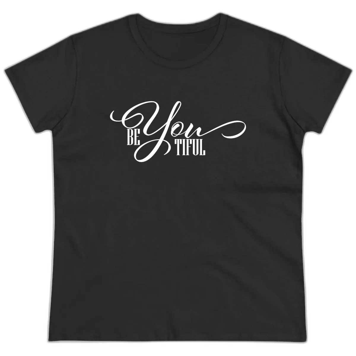 Be You Thrill Ladies Tee in Black