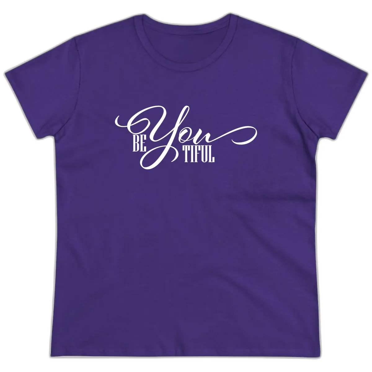 Be You Thrill Ladies Tee in Purple