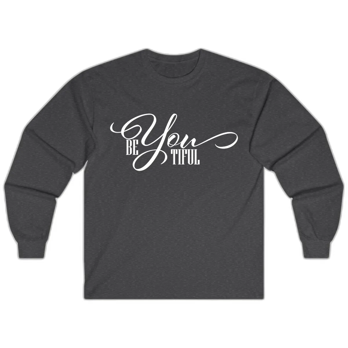 Be You Thrill Long Sleeve in Dark Heather