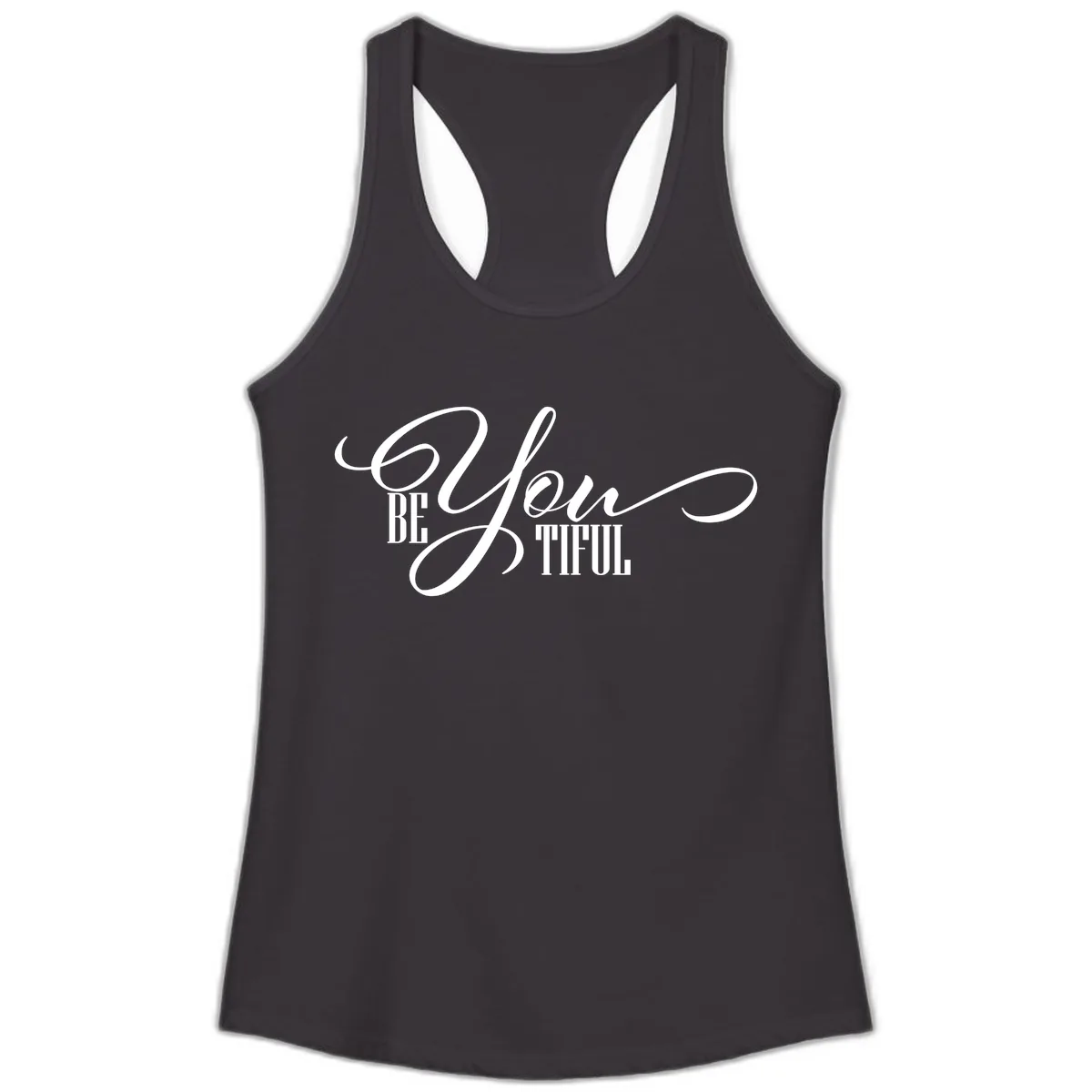 Be You Thrill Ladies Tank in Black