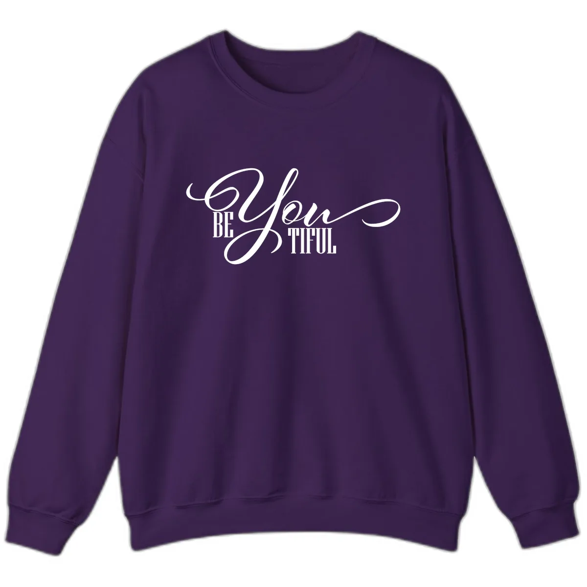 Be You Thrill Sweatshirt in Purple
