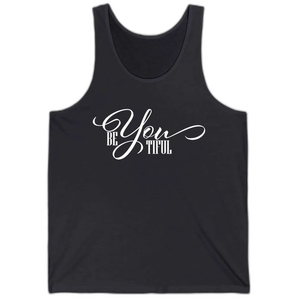 Be You Thrill Tank in Dark Grey
