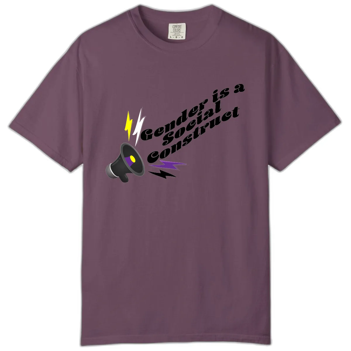 Comedian Special Announcement Comfort Color in Berry