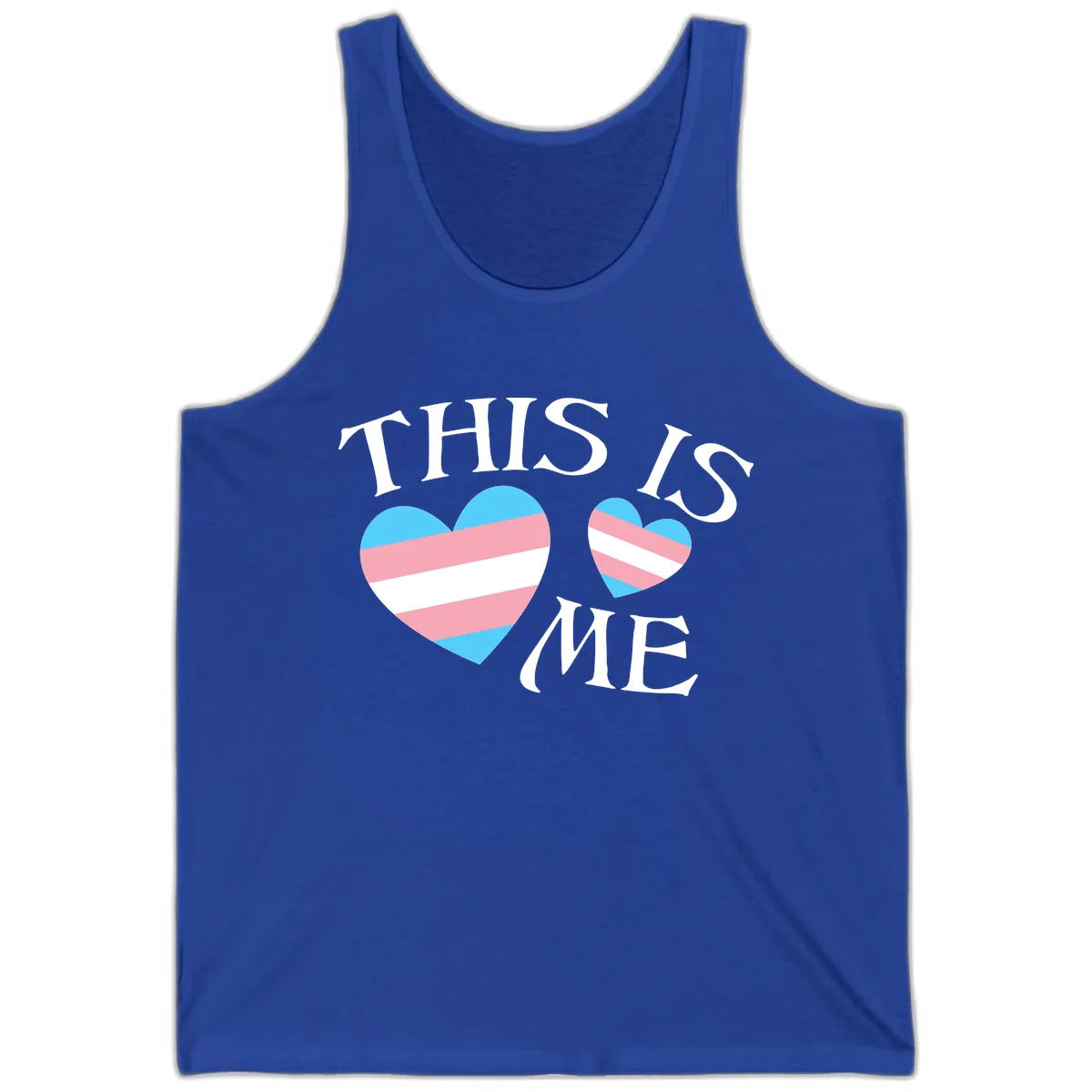 This Is Me Pride Hearts Tank in True Royal