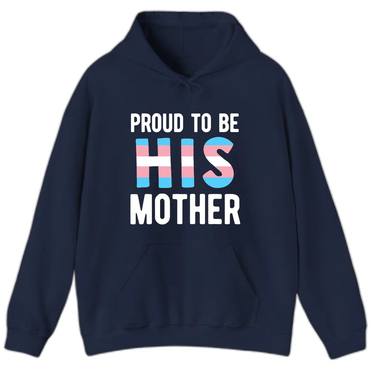 Proud To Be S Mother Hoodie in Navy