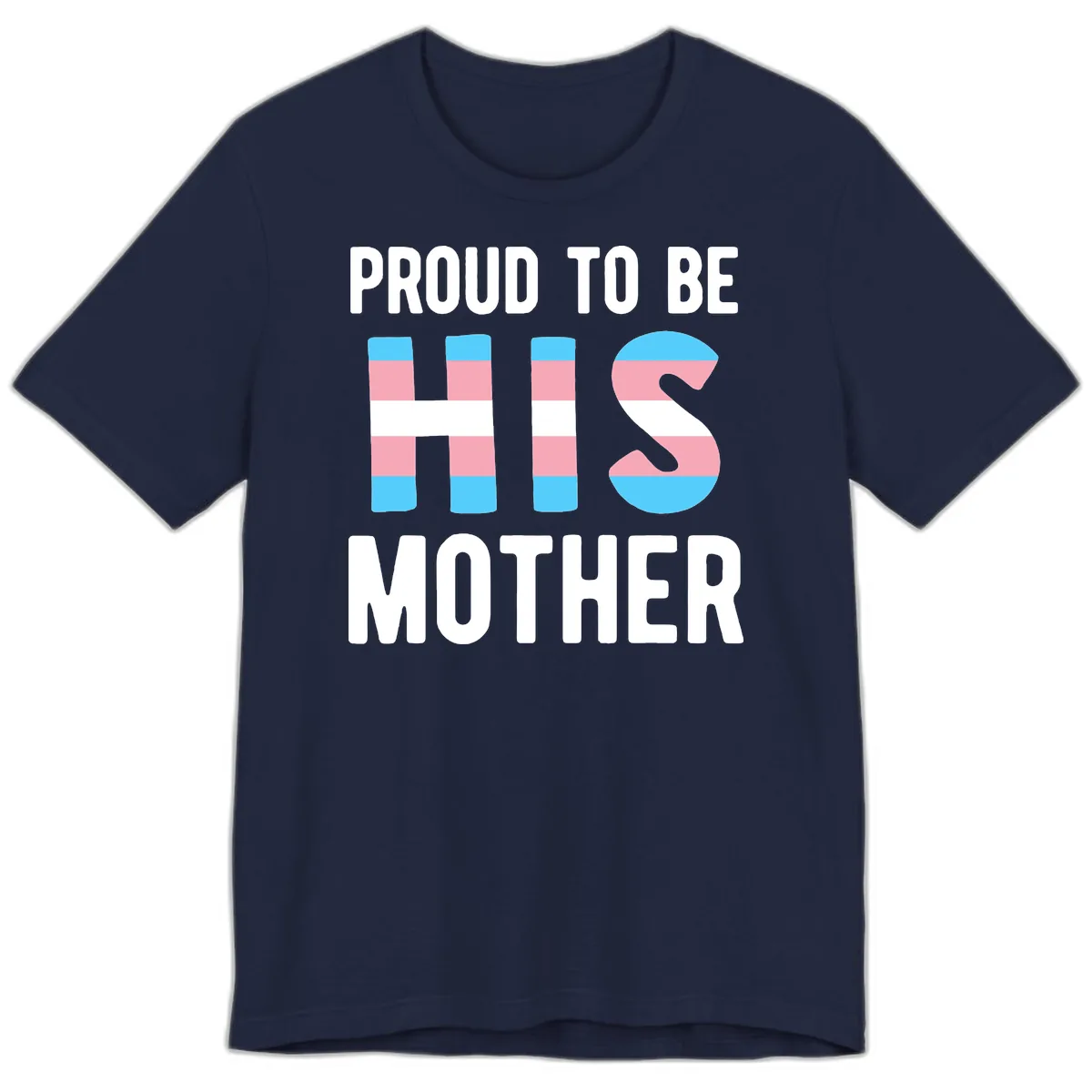 Proud To Be S Mother Premium T-Shirt in Navy