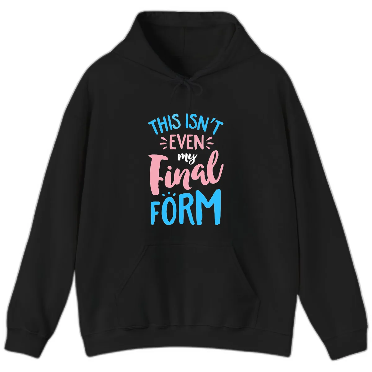 This Isn't Even My Final Form Hoodie in Black