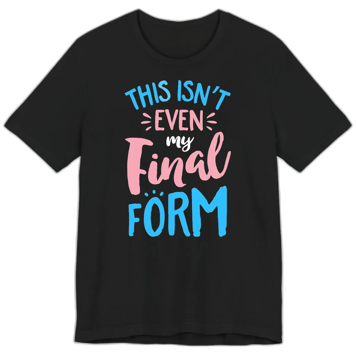This Isn't Even My Final Form Premium T-Shirt in Black
