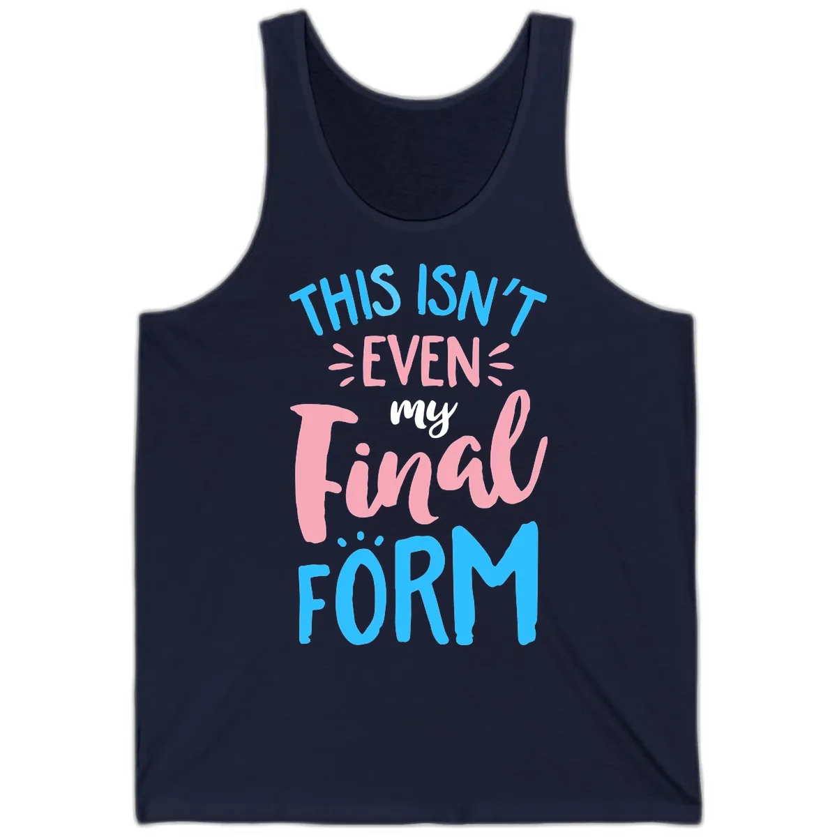 This Isn't Even My Final Form Tank in Navy