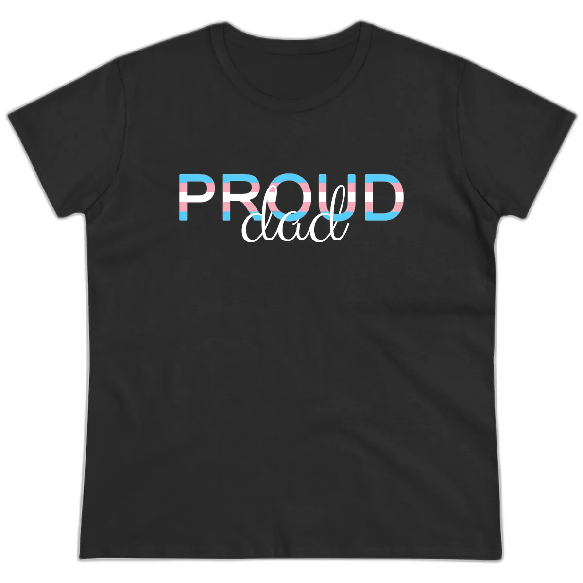 Proud And Loud Ladies Tee in Black