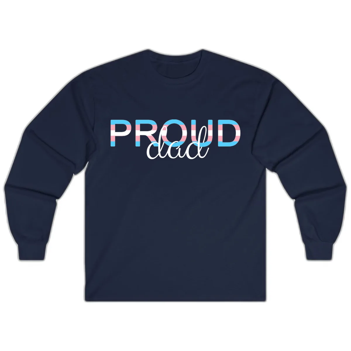 Proud And Loud Long Sleeve in Navy
