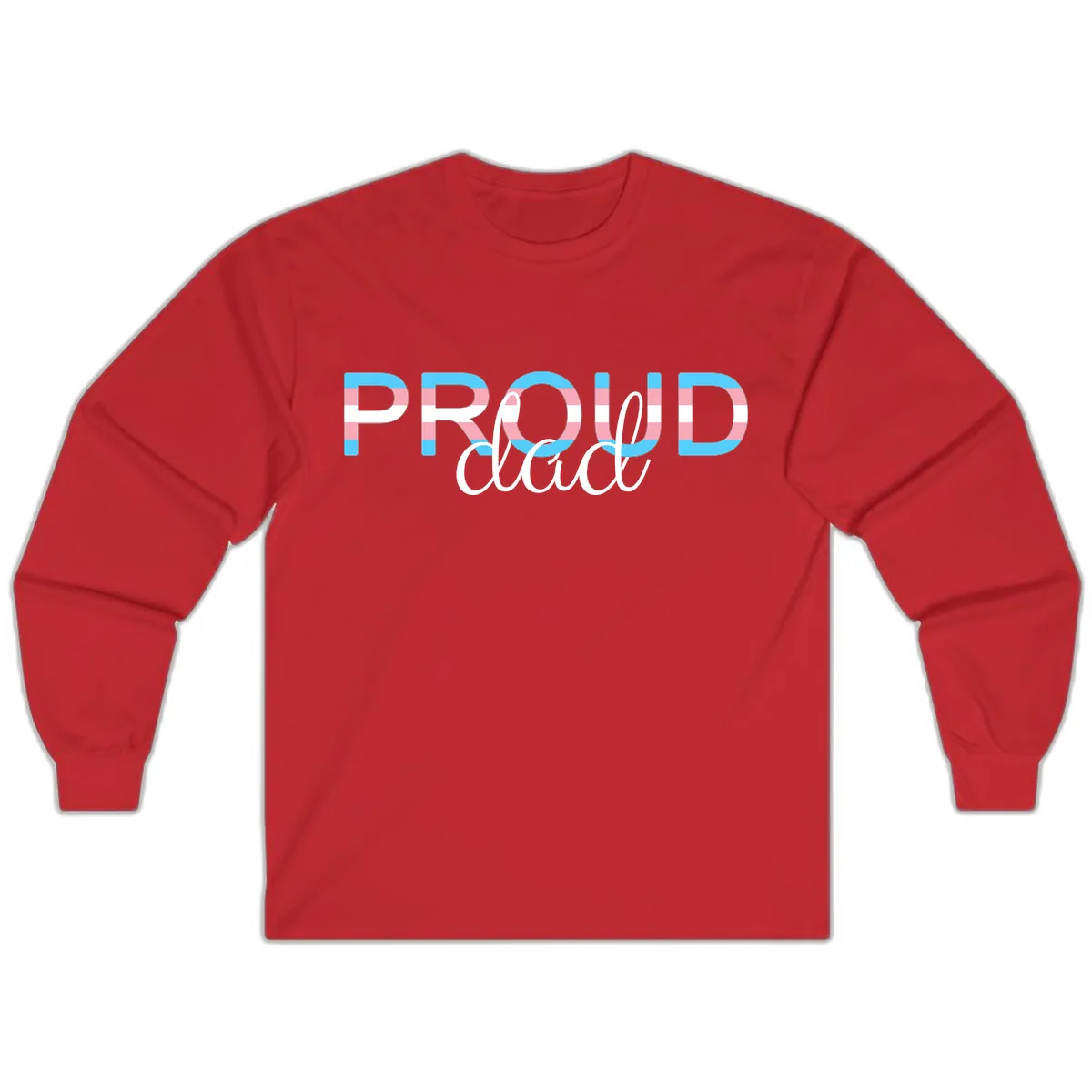 Proud And Loud Long Sleeve in Red