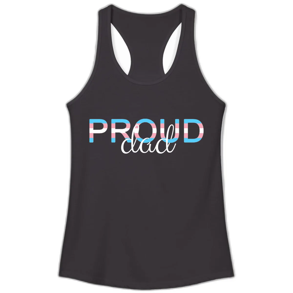Proud And Loud Ladies Tank in Black