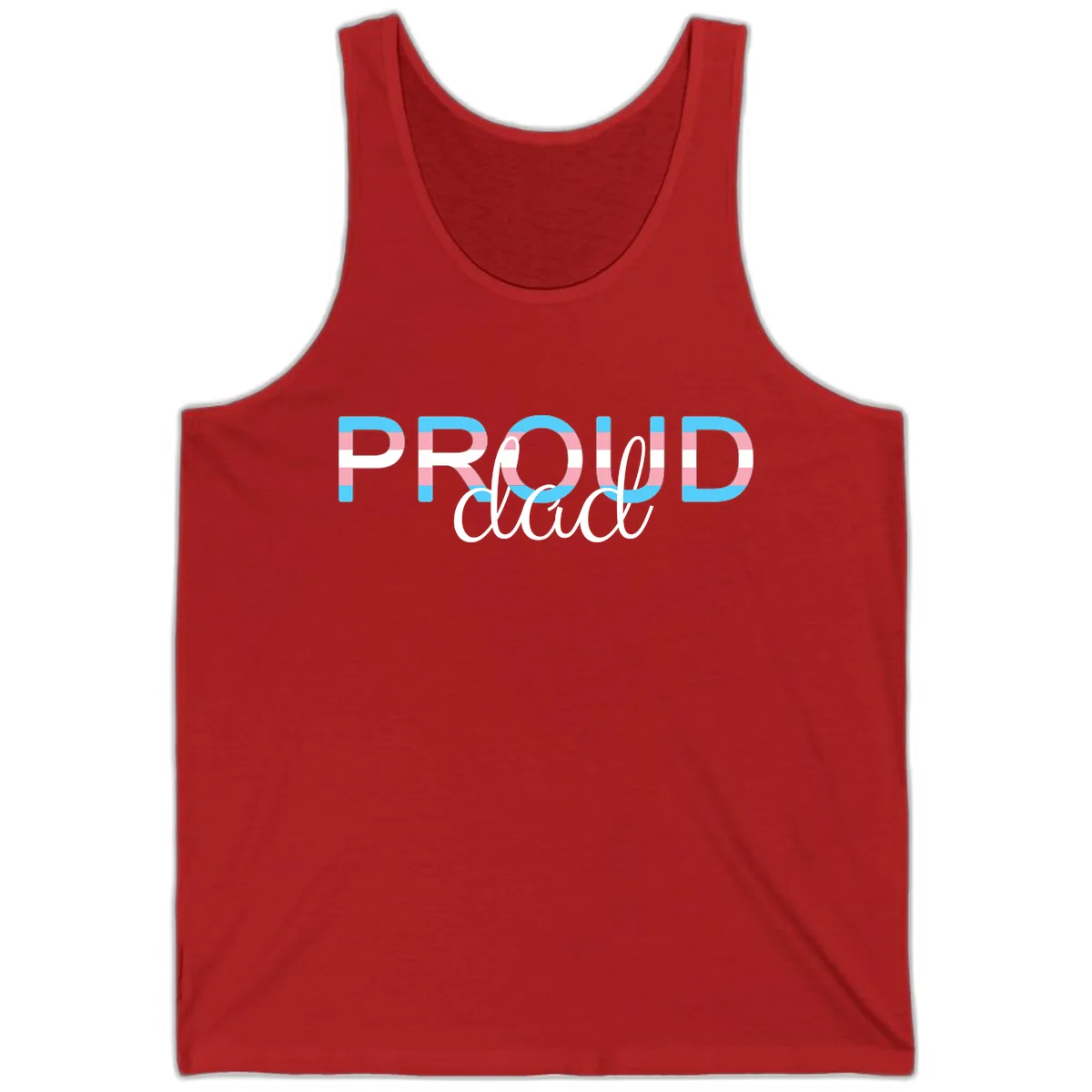 Proud And Loud Tank in Red