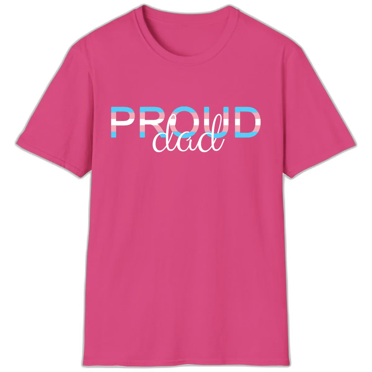 Proud And Loud T-Shirt in Heliconia
