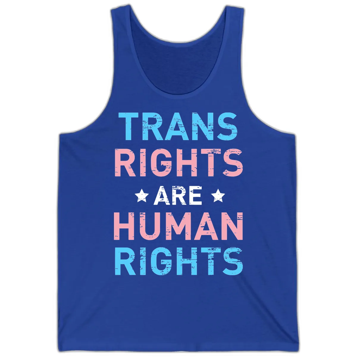 Trans Rights Are Human Rights Tank in True Royal
