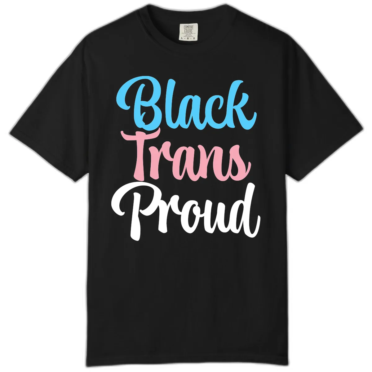 Block Trans Proud Comfort Color in Black