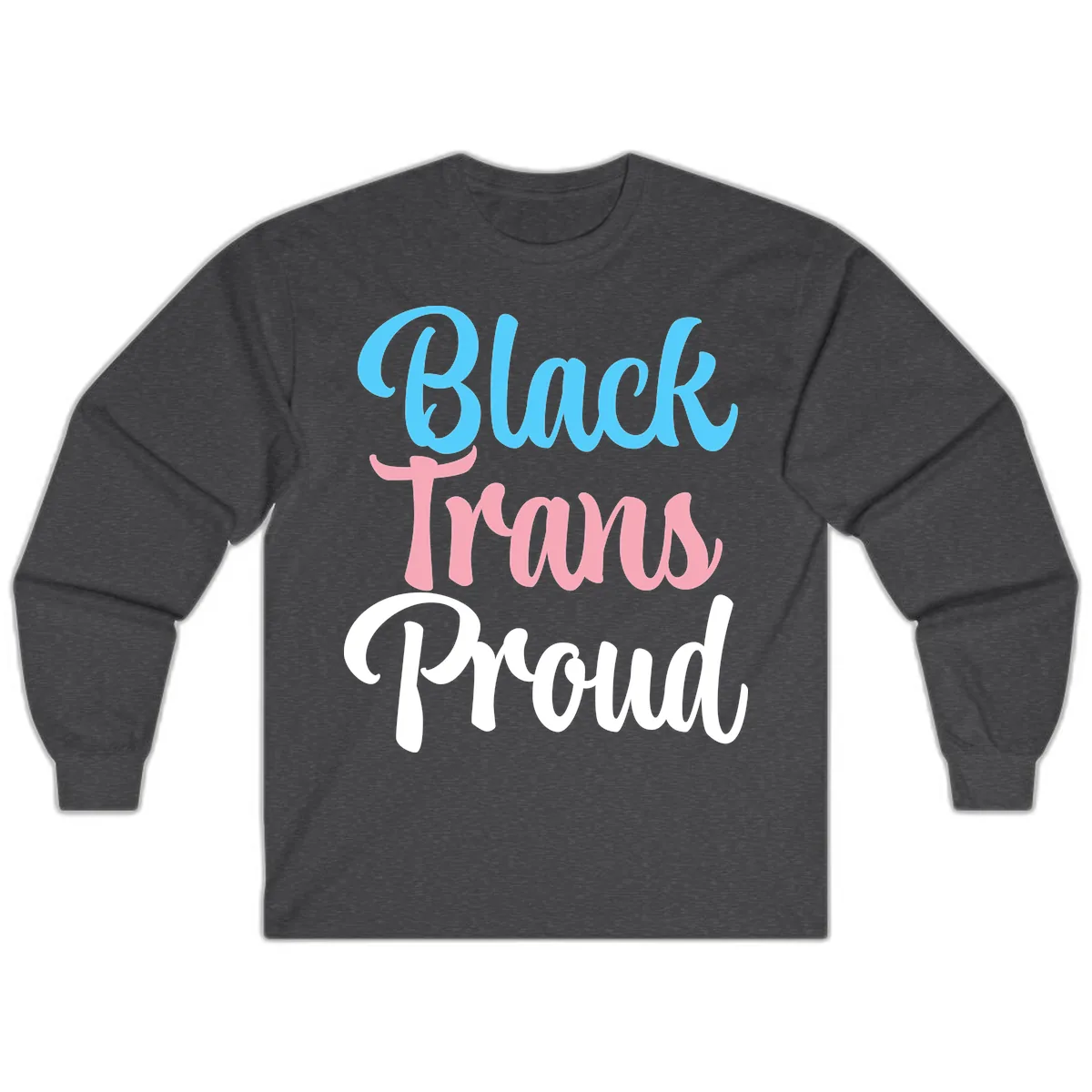 Block Tram Squad Long Sleeve in Dark Heather