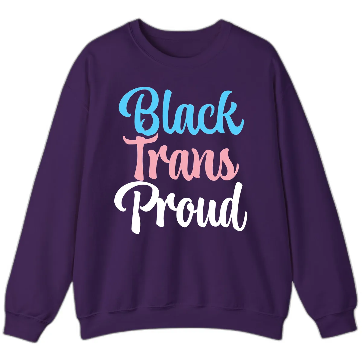 Block Tram Squad Sweatshirt in Purple