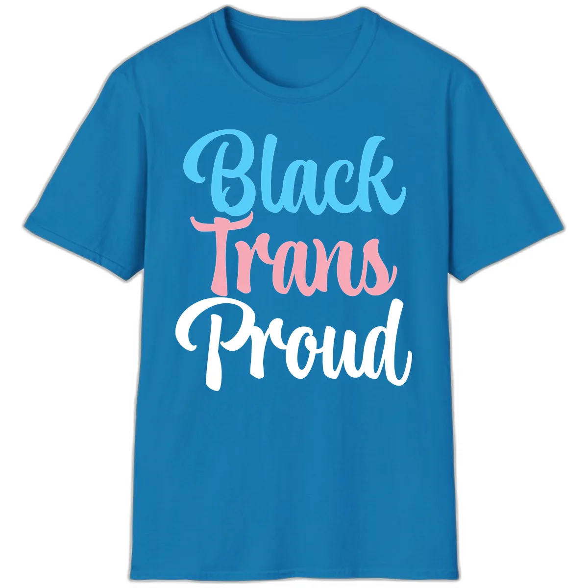 Block Tram Squad T-Shirt in Sapphire
