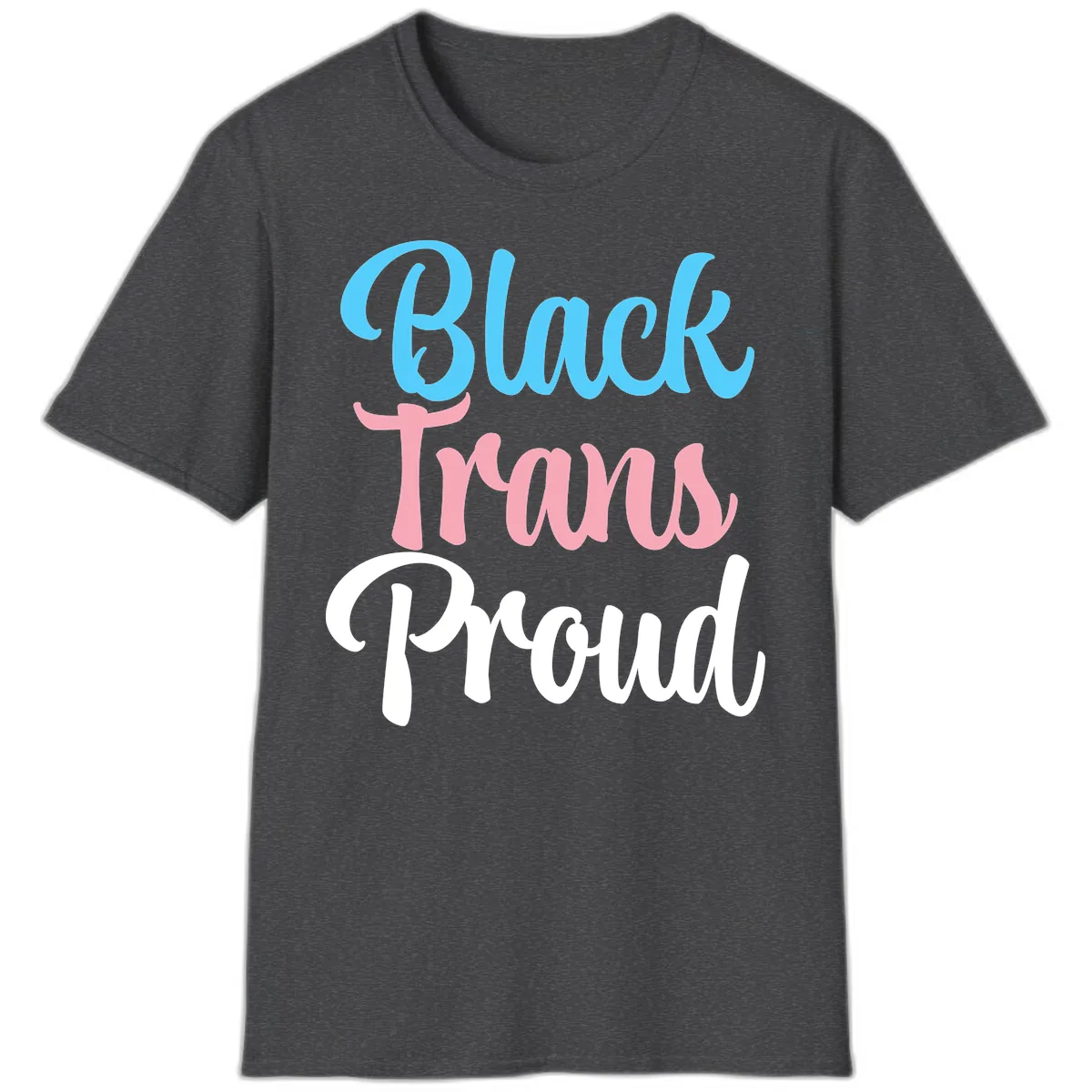 Block Tram Squad T-Shirt in Dark Heather
