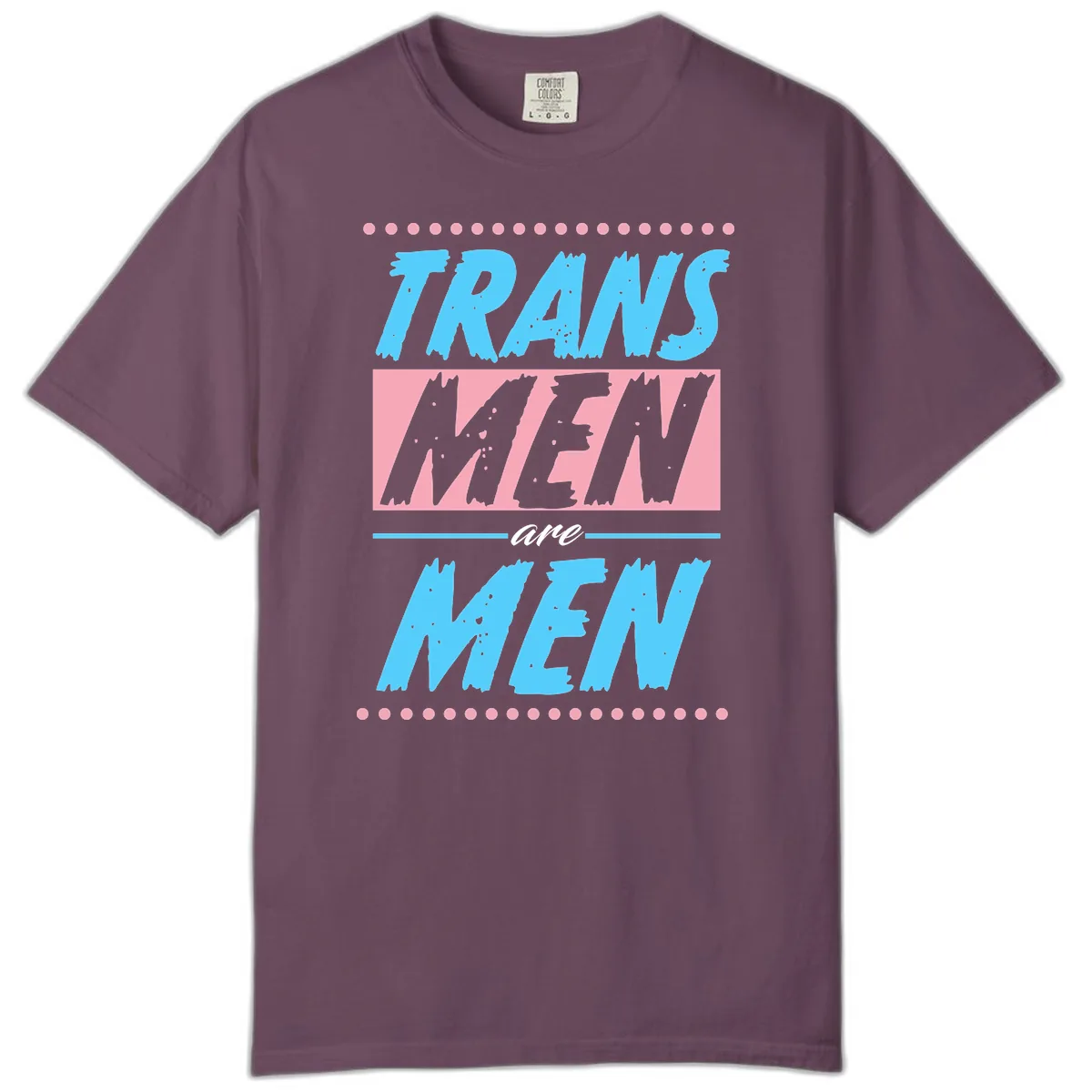 Trains New Men Are New Comfort Color in Berry