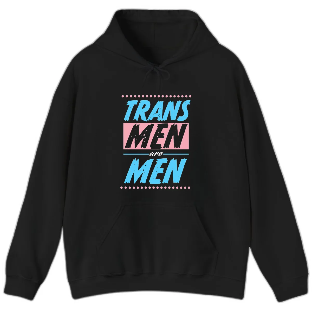 Trains New Men Are New Hoodie in Black
