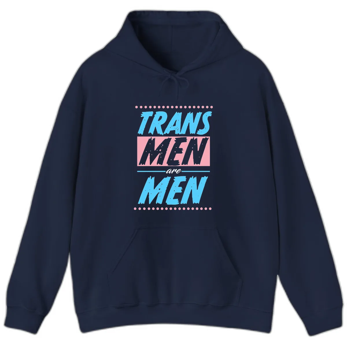 Trains New Men Are New Hoodie in Navy
