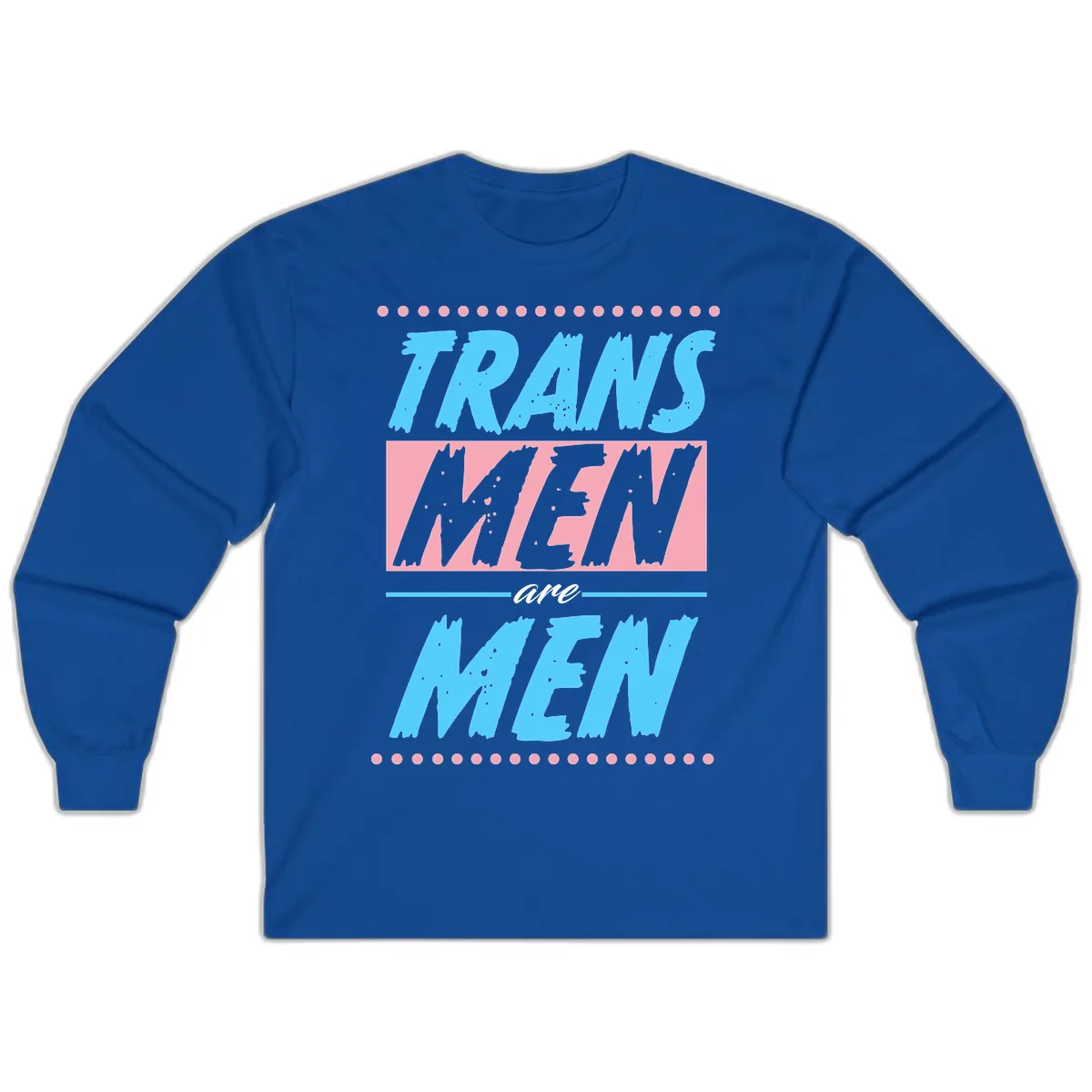 Trains New Men Are New Long Sleeve in Royal
