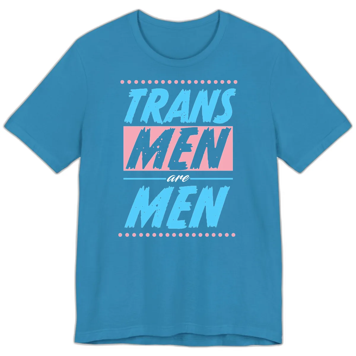 Trains New Men Are New Premium T-Shirt in Aqua