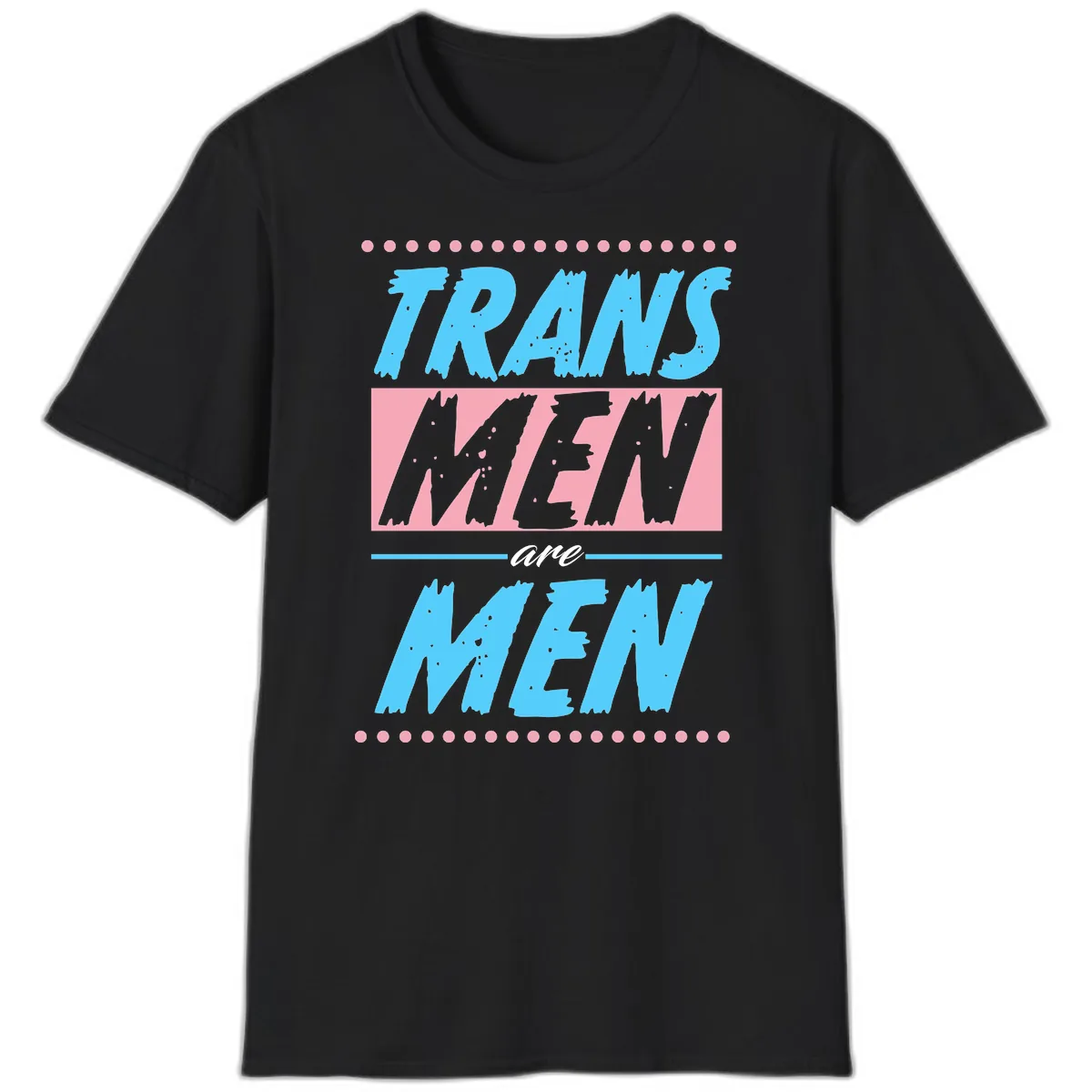 Trains New Men Are New T-Shirt in Black