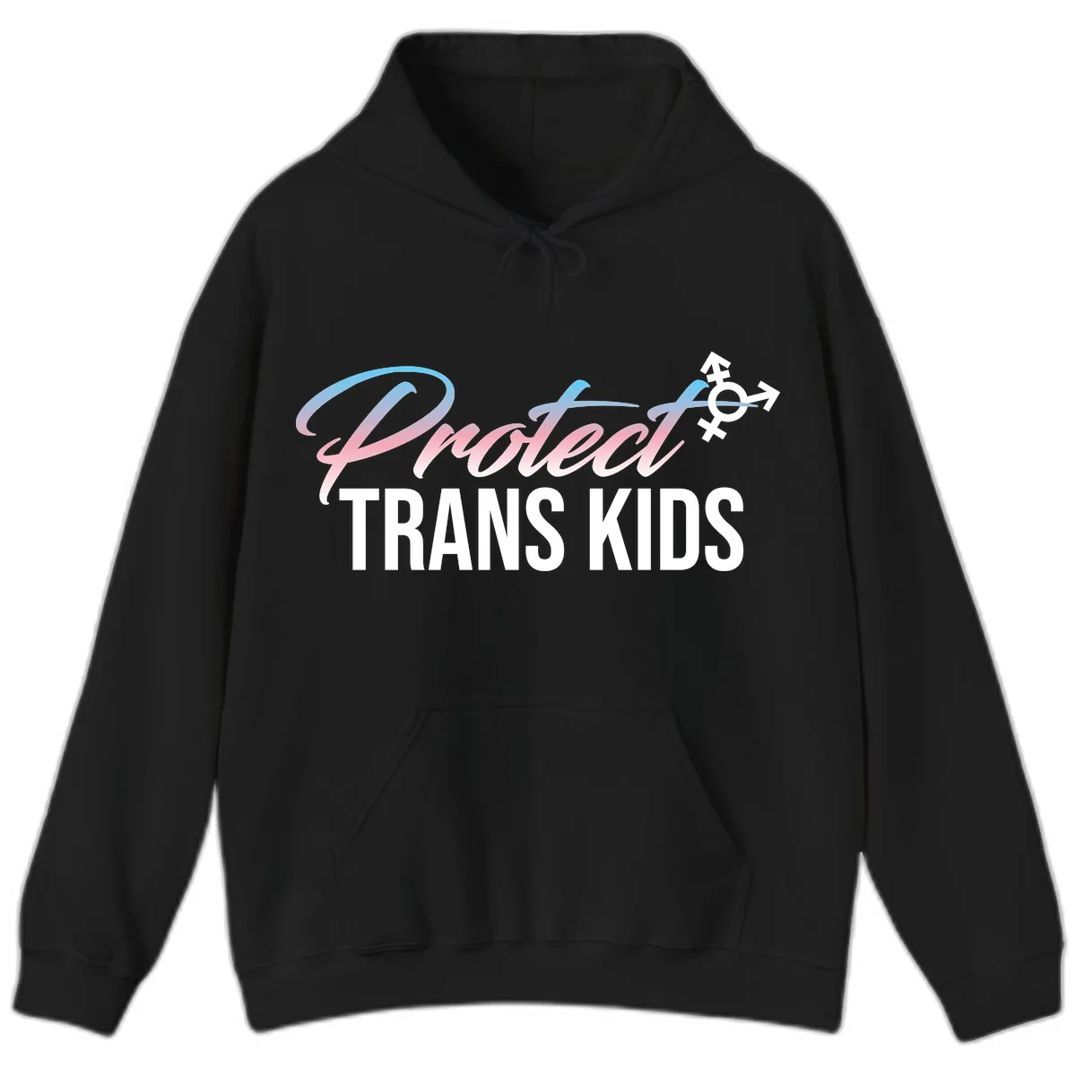 Protect Trans Kids Hoodie in Black