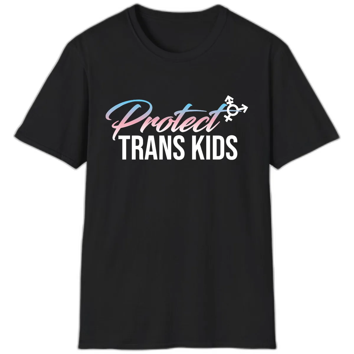 Protect Trans Kids T-Shirt in Black