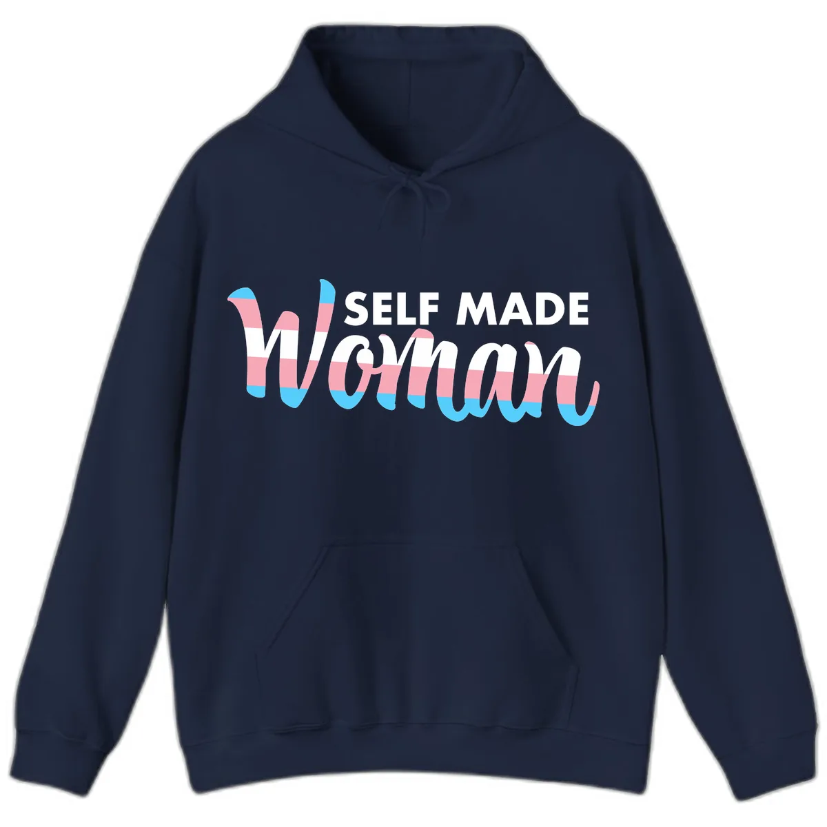 Self Made Woman Hoodie in Navy