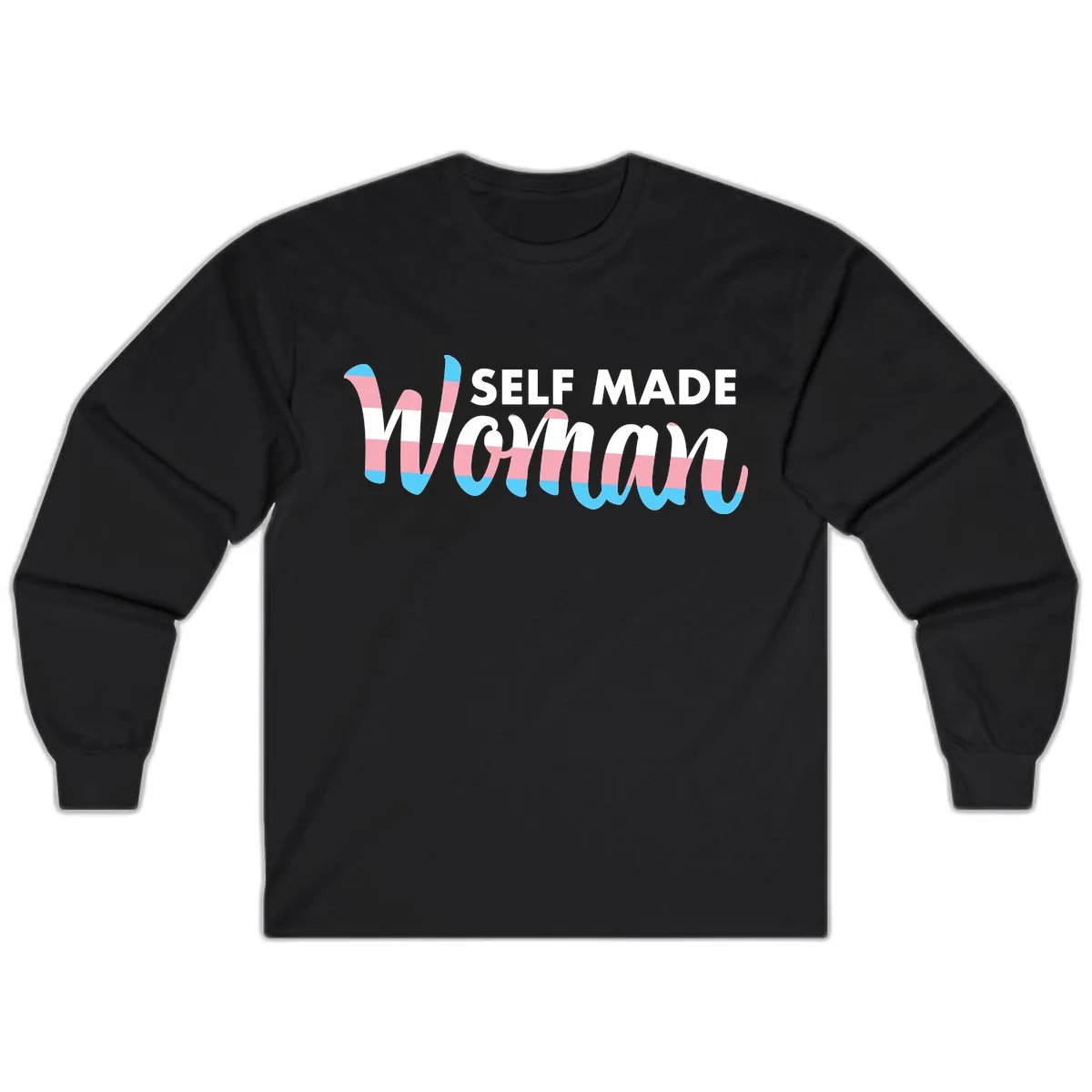 Self Made Woman Long Sleeve in Black