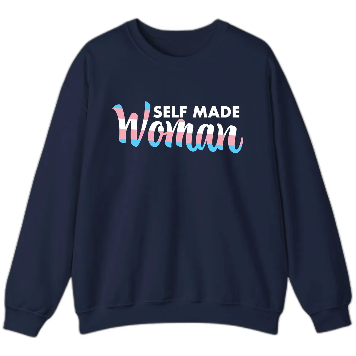 Self Made Woman Sweatshirt in Navy