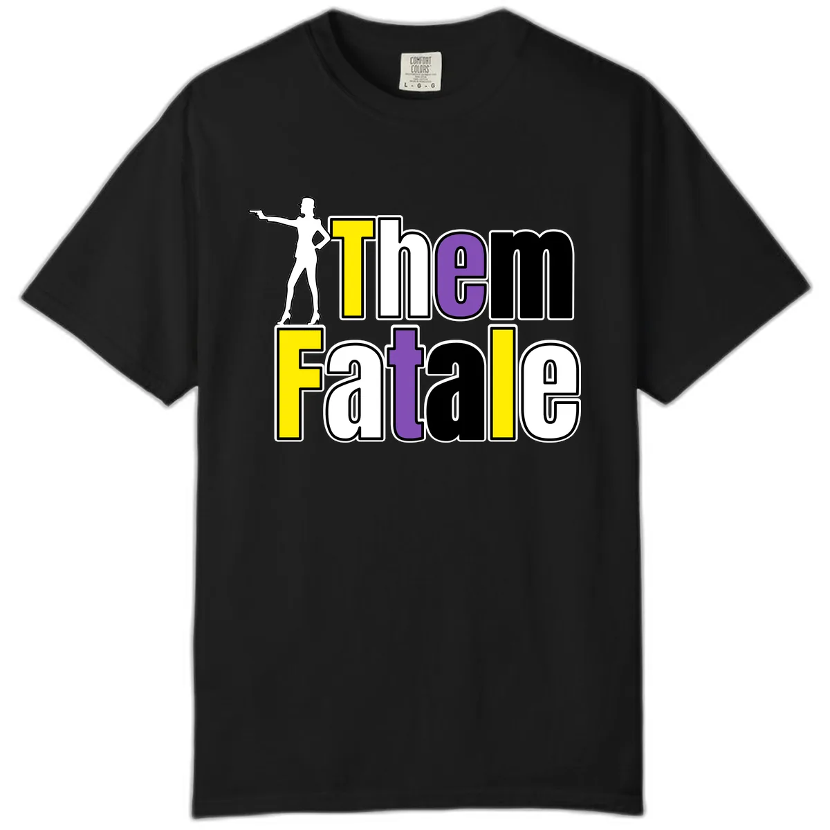 The Gym Fatalig Comfort Color in Black